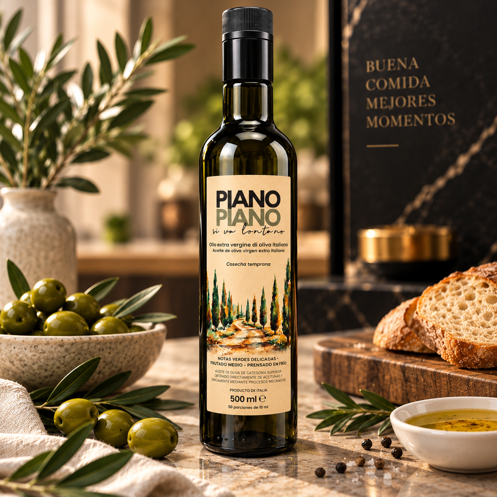 Aceite de oliva virgen extra 100% italiano